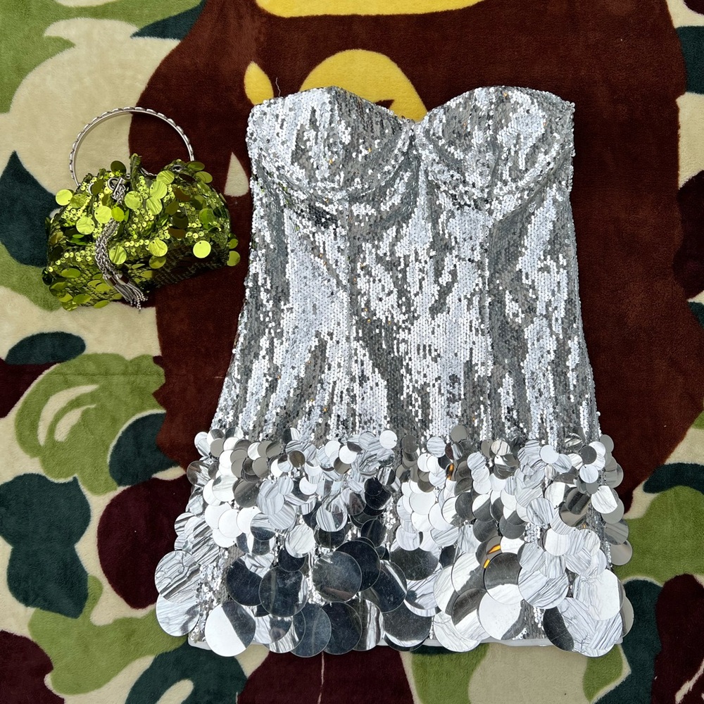 Sequin Mini Dress